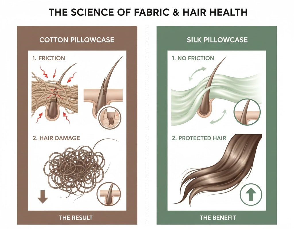 How Friction Affects Your Hair While You Sleep (And How to Reduce It)