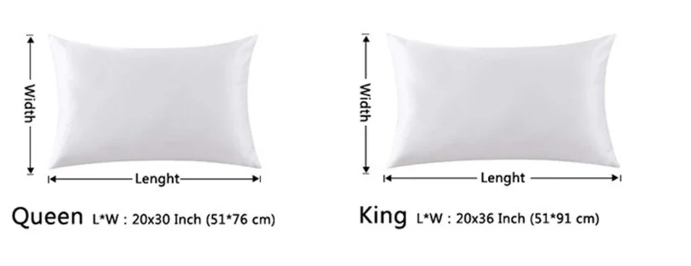 19 M Double-sided Silk Pillowcase